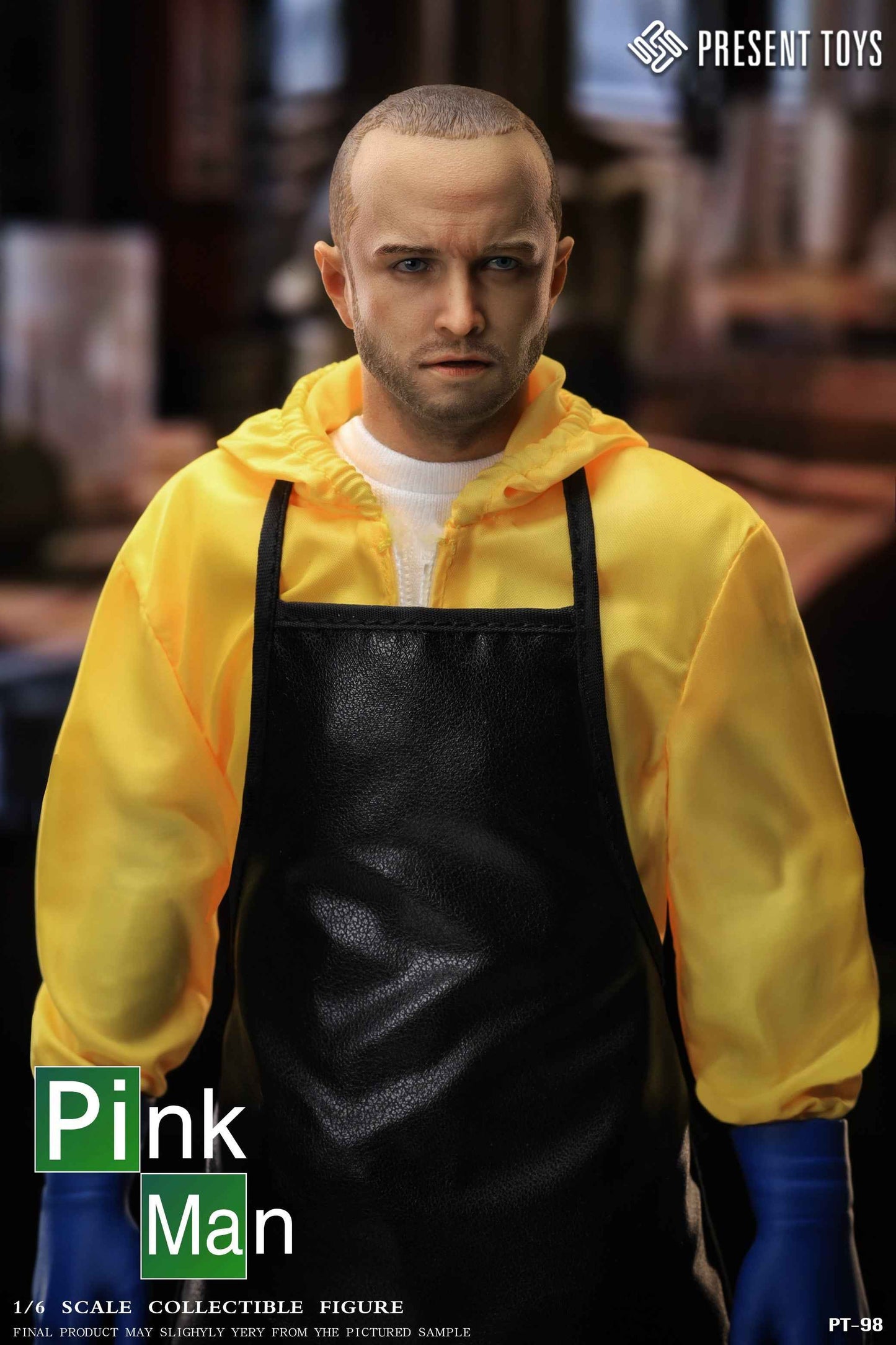 Breaking Bad PRESENT TOYS Walter White PT-SP97 & Jesse Pinkman PT-SP98 Drug Lab Scene Set PT-SP99 Licensed Action Figure