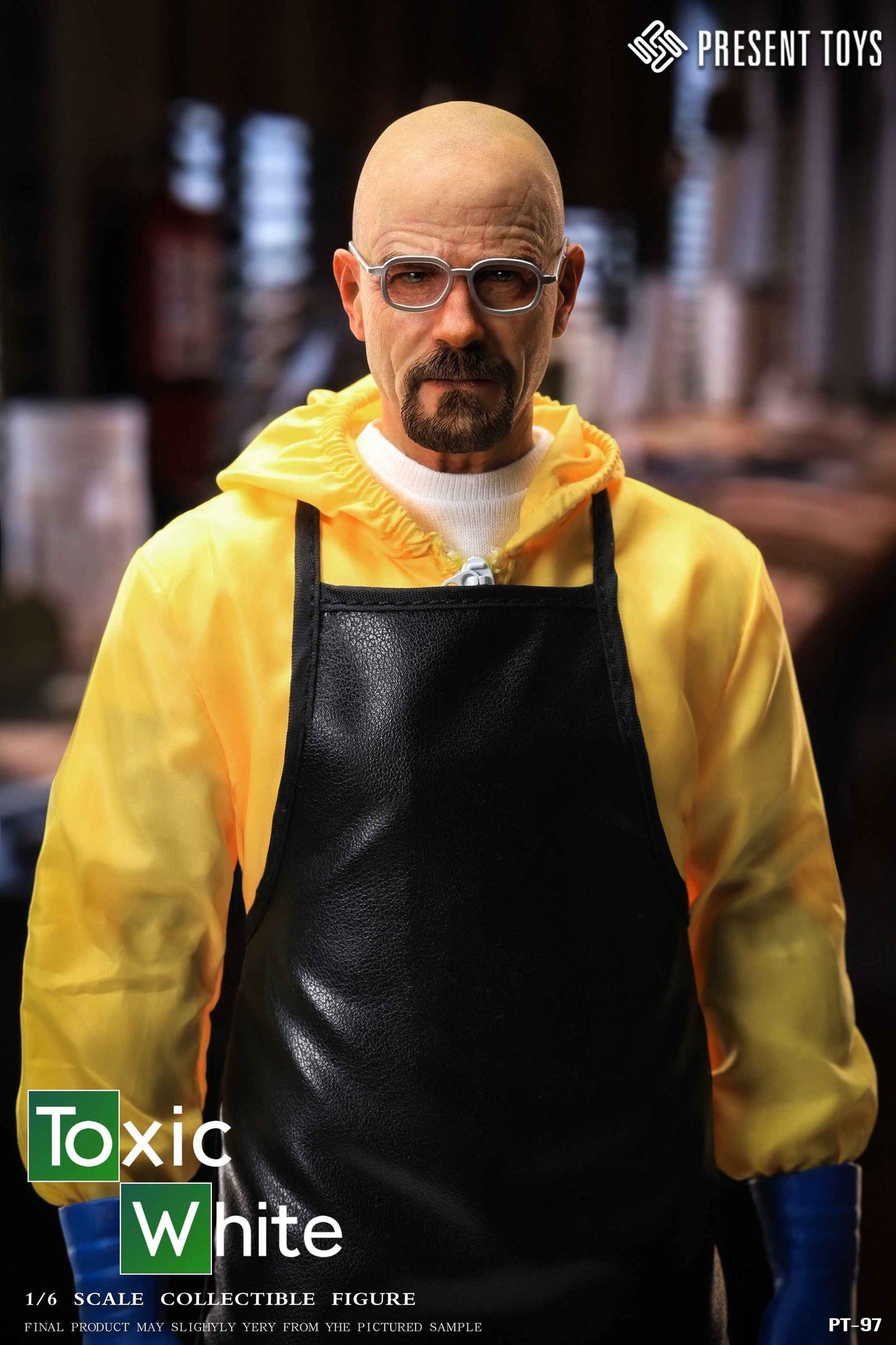 Breaking Bad PRESENT TOYS Walter White PT-SP97 & Jesse Pinkman PT-SP98 Drug Lab Scene Set PT-SP99 Licensed Action Figure