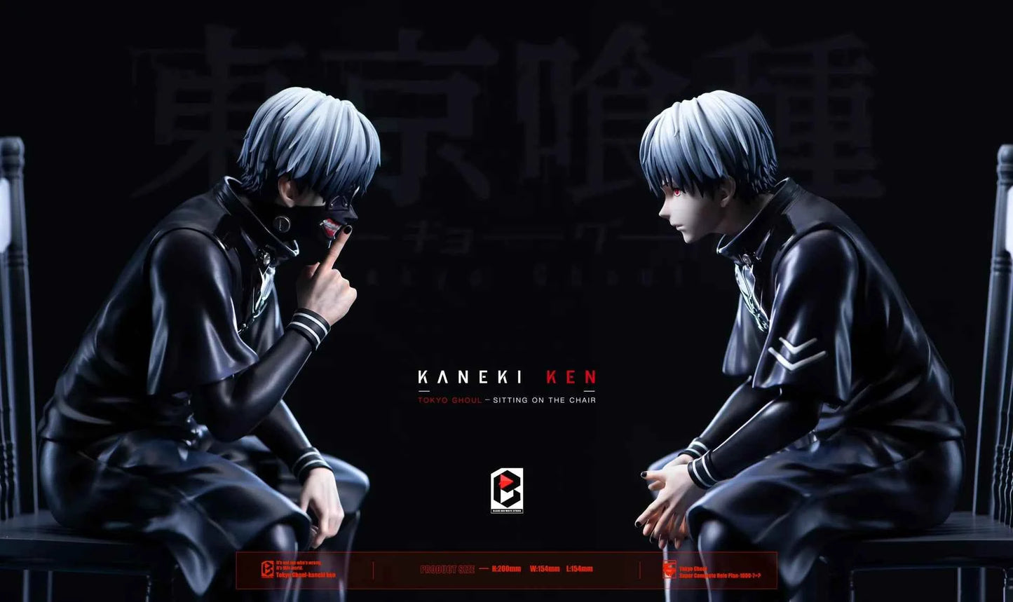 Tokyo Ghoul ~ BW Studio ~ Ken Kaneki Sitting On The Chair ~ Resin Statue - Santoryu Resins Collectors