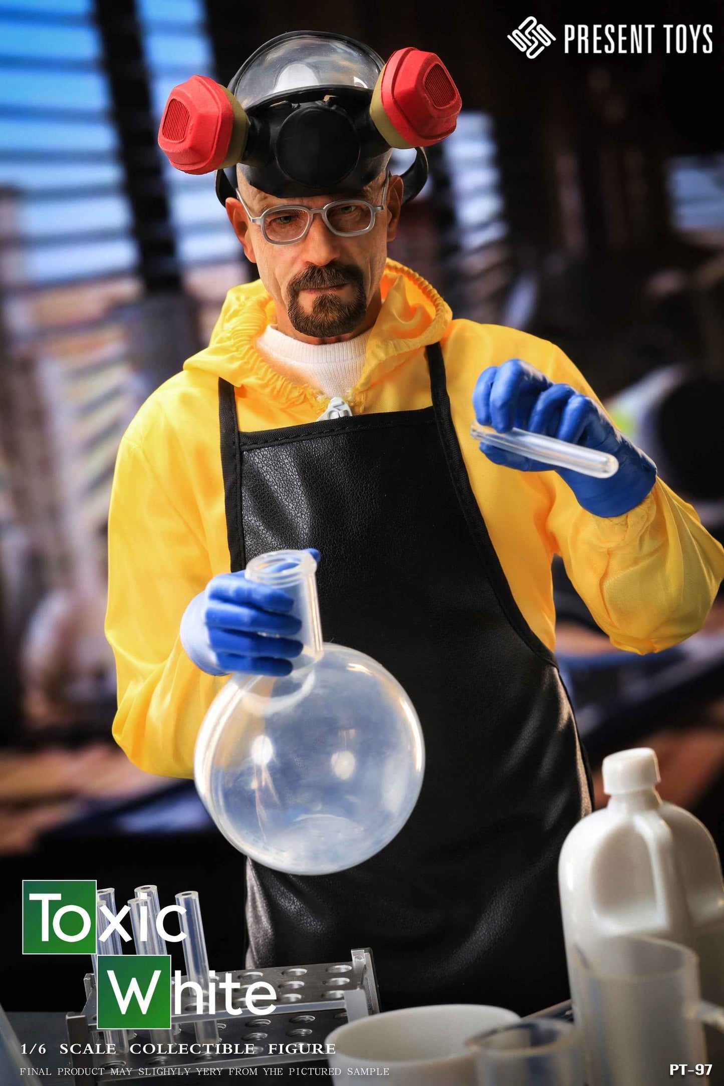 Breaking Bad PRESENT TOYS Walter White PT-SP97 & Jesse Pinkman PT-SP98 Drug Lab Scene Set PT-SP99 Licensed Action Figure