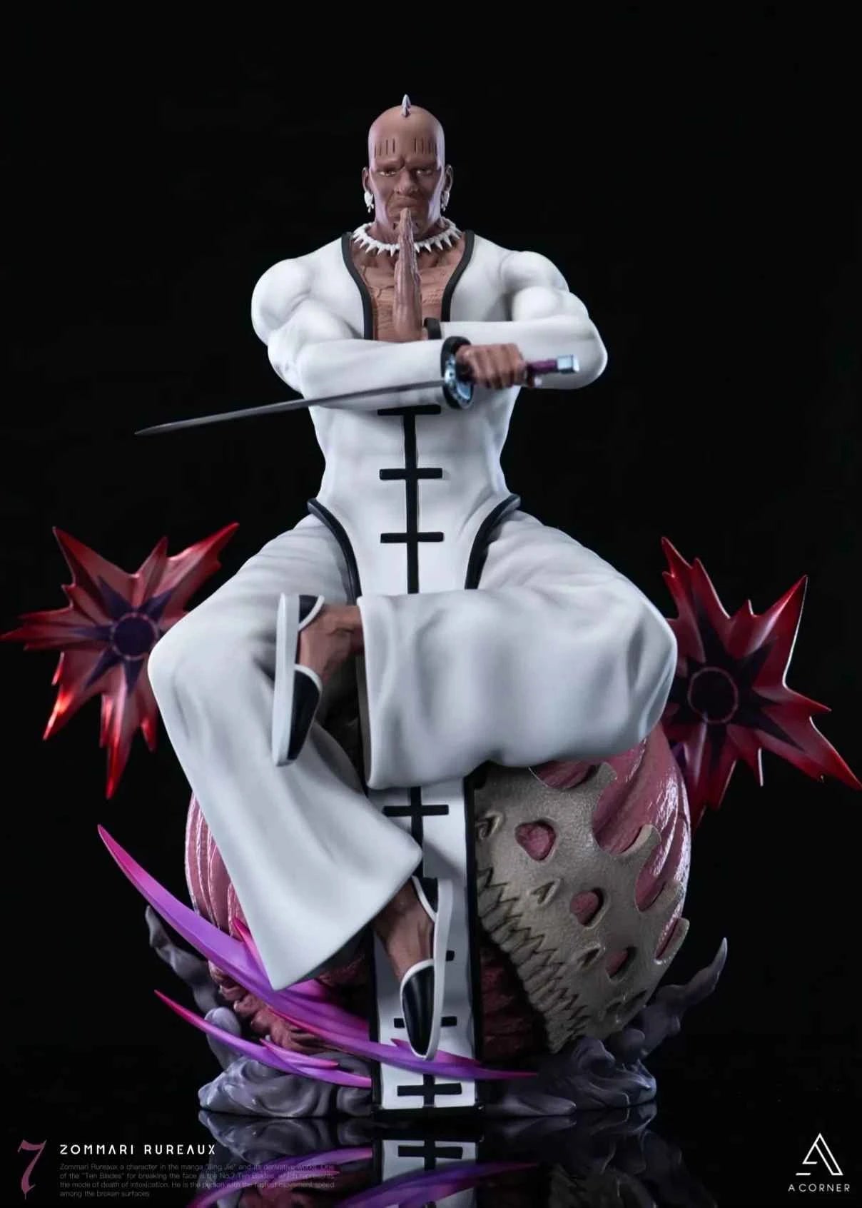 Bleach: Thousand Year Blood War ~ A CORNER (AC) Studio - Espada: Zommari Rureaux & Aaroniero Arruruerie ~ Resin Statues - Santoryu Resins Collectors