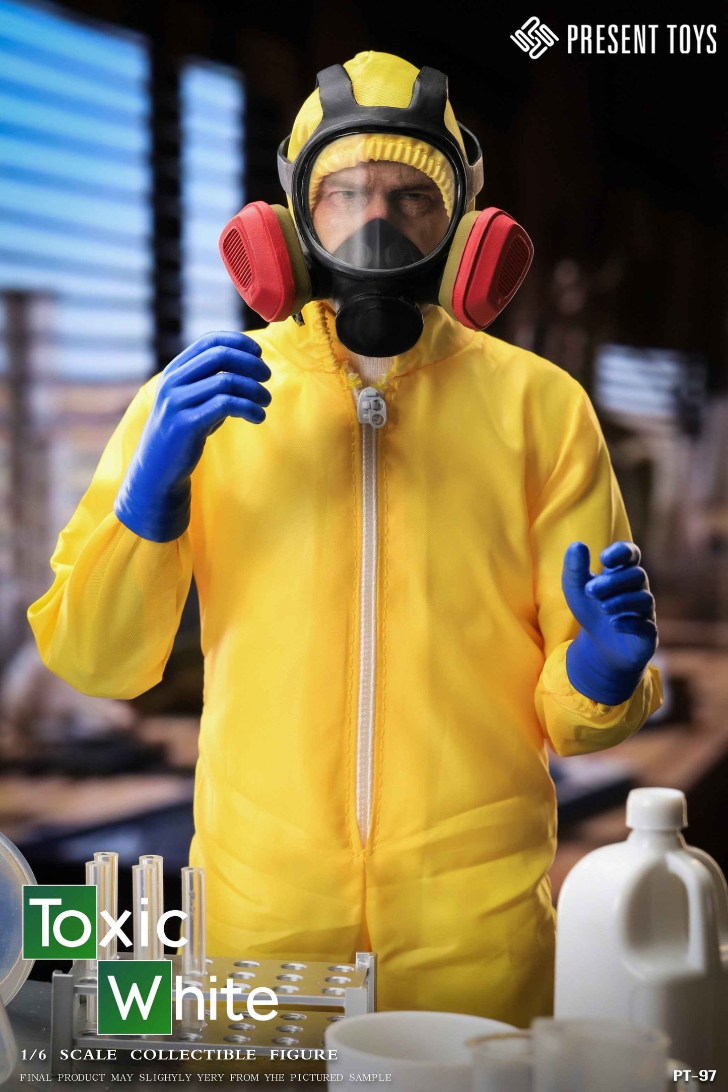 Breaking Bad PRESENT TOYS Walter White PT-SP97 & Jesse Pinkman PT-SP98 Drug Lab Scene Set PT-SP99 Licensed Action Figure