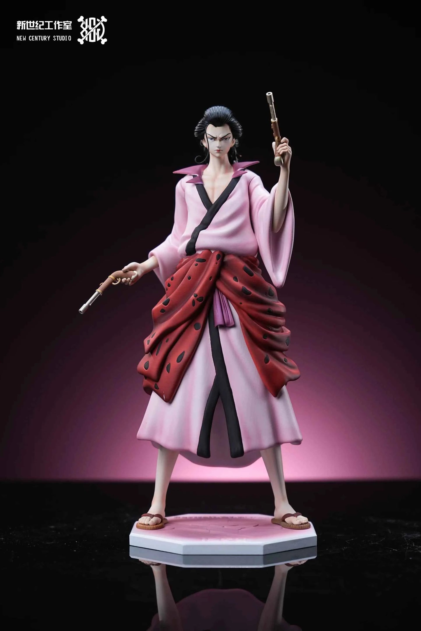 One Piece ~ New Century Studio ~ Thatch x Vista x Blamenco x Kingdew x Izou ~ Resin Statue - Santoryu Resins Collectors