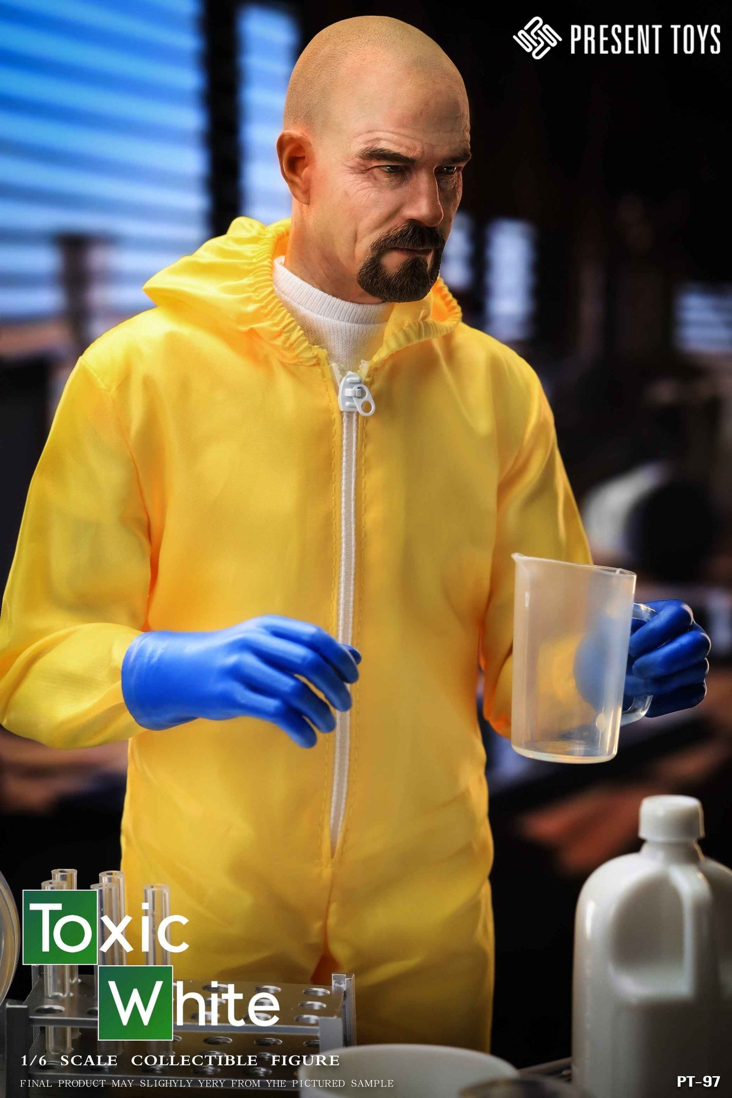 Breaking Bad PRESENT TOYS Walter White PT-SP97 & Jesse Pinkman PT-SP98 Drug Lab Scene Set PT-SP99 Licensed Action Figure