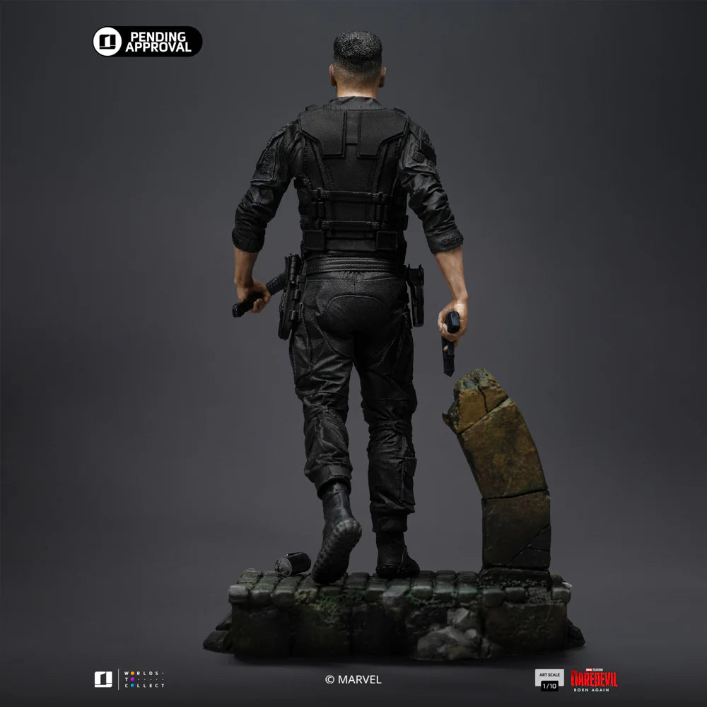 Marvel Iron Studio Daredevil Born Again Punisher MARCAS123025-10 Licensed Resin Statue