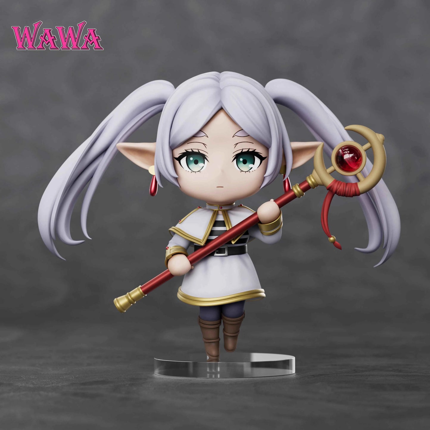 Frieren: Beyond Journey's End ~ WAWA Studio ~ "Chibi" Frieren ~ Resin Statue - Santoryu Resins Collectors
