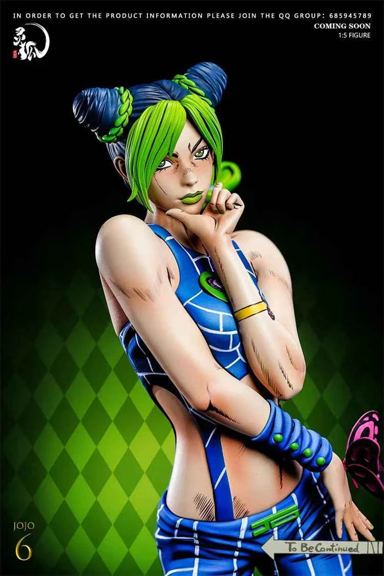 Jojo's Bizarre Adventure ~ Ling Hu Studio ~ Jolyne Cujoh ~ Resin Statue - Santoryu Resins Collectors