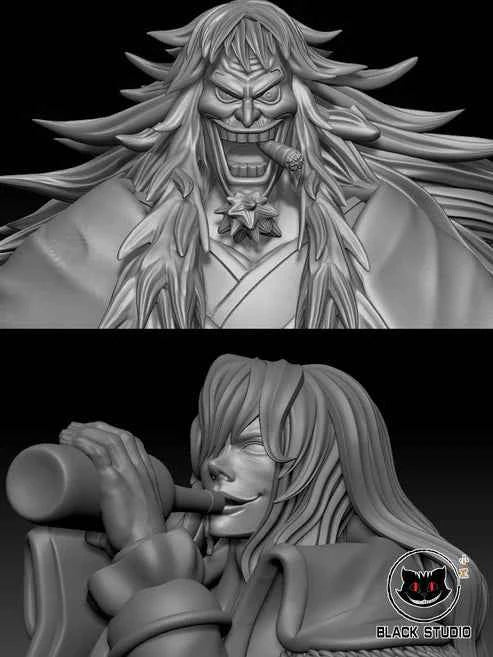 One Piece ~ Black Studio ~ Shiki x John ~ Resin Statue - Santoryu Resins Collectors