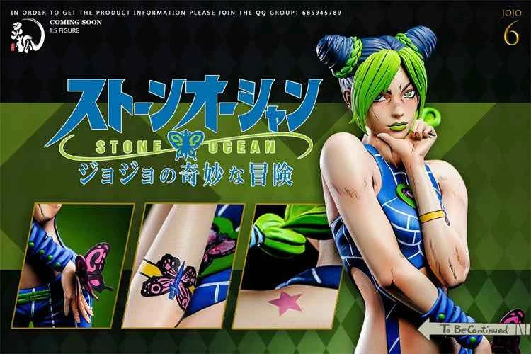 Jojo's Bizarre Adventure ~ Ling Hu Studio ~ Jolyne Cujoh ~ Resin Statue - Santoryu Resins Collectors