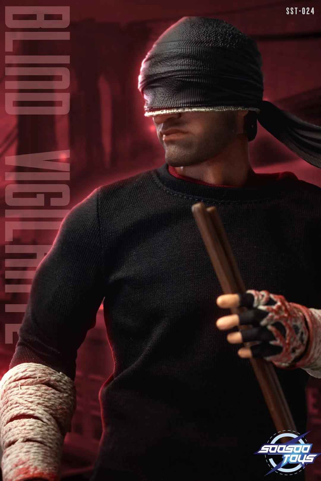 Marvel ~ Soosootoys ~ Daredevil SST-024 ~ Action Figure (3rd party) - Santoryu Resins Collectors