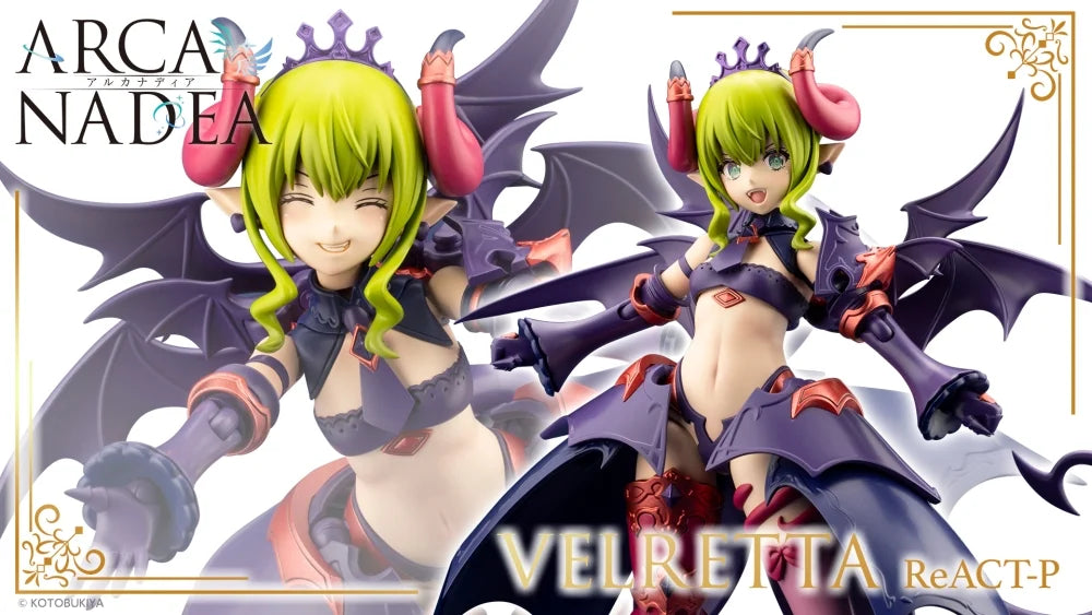 Arcanadea Kotobukiya Velretta ReACT-P Licensed PVC Model Kits - Santoryu Resins Collectors