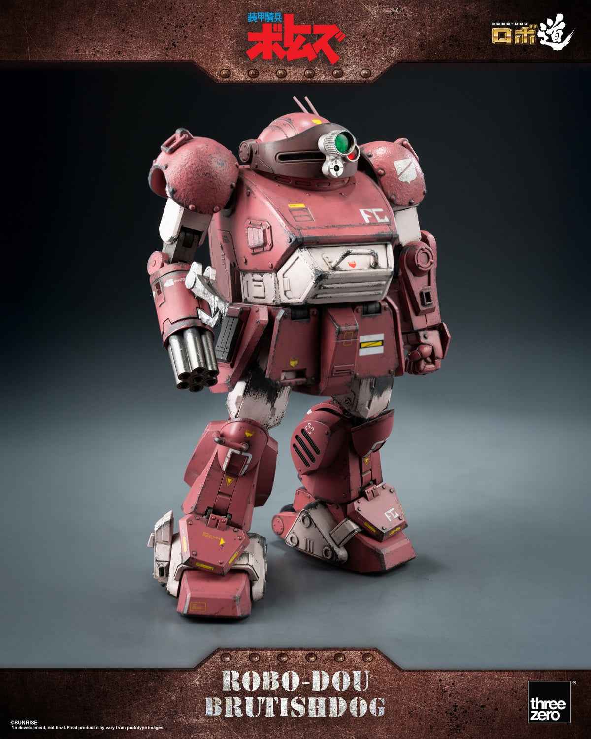 Armored Trooper Votoms ~ Threezero ~ ROBO-DOU Brutishdog 3Z08900W0 ~ Licensed Action Figure - Santoryu Resins Collectors