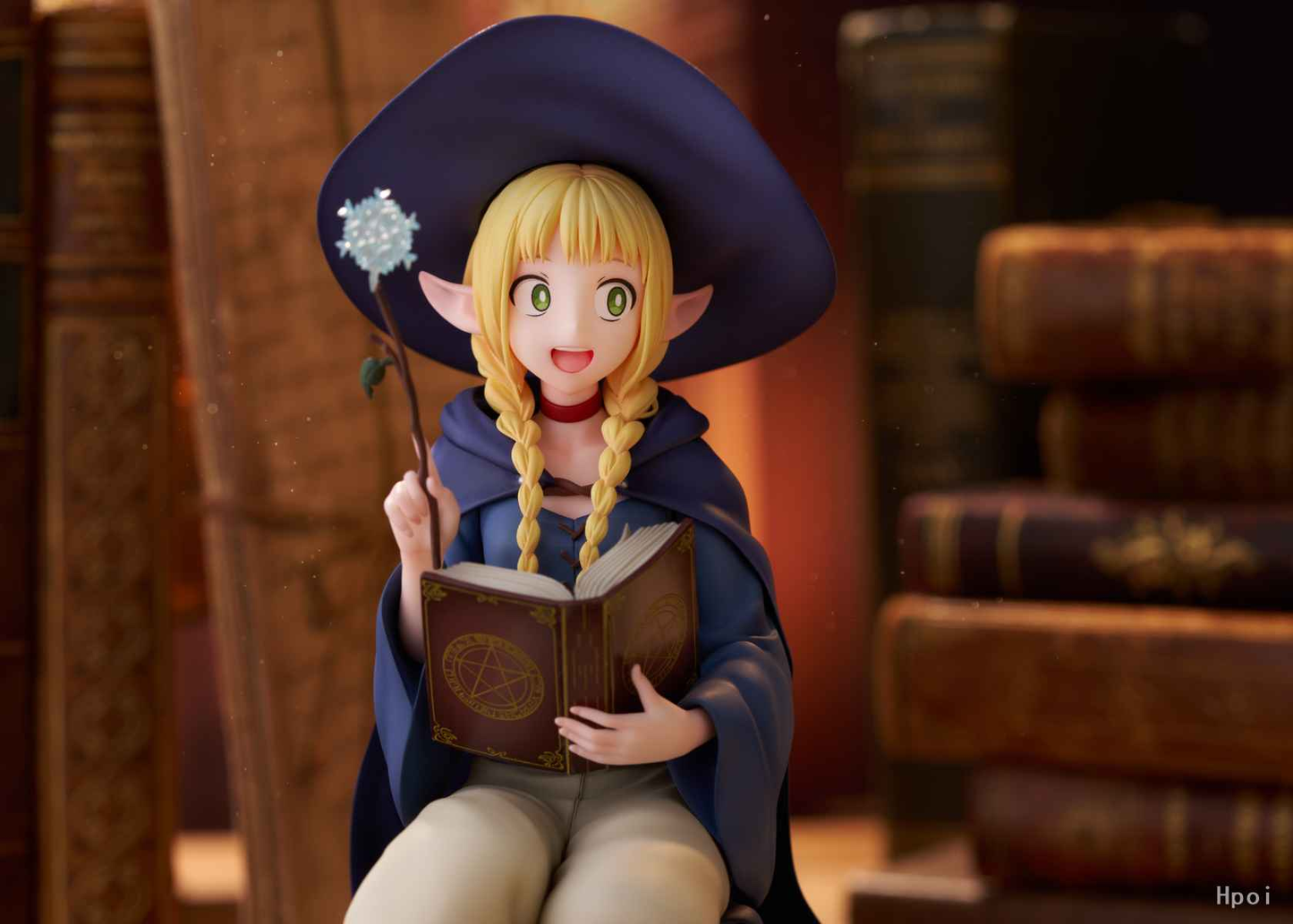 Delicious in Dungeon ~ Alice Glint ~ Marcille Donato Student Ver ~ Licensed PVC Figure - Santoryu Resins Collectors