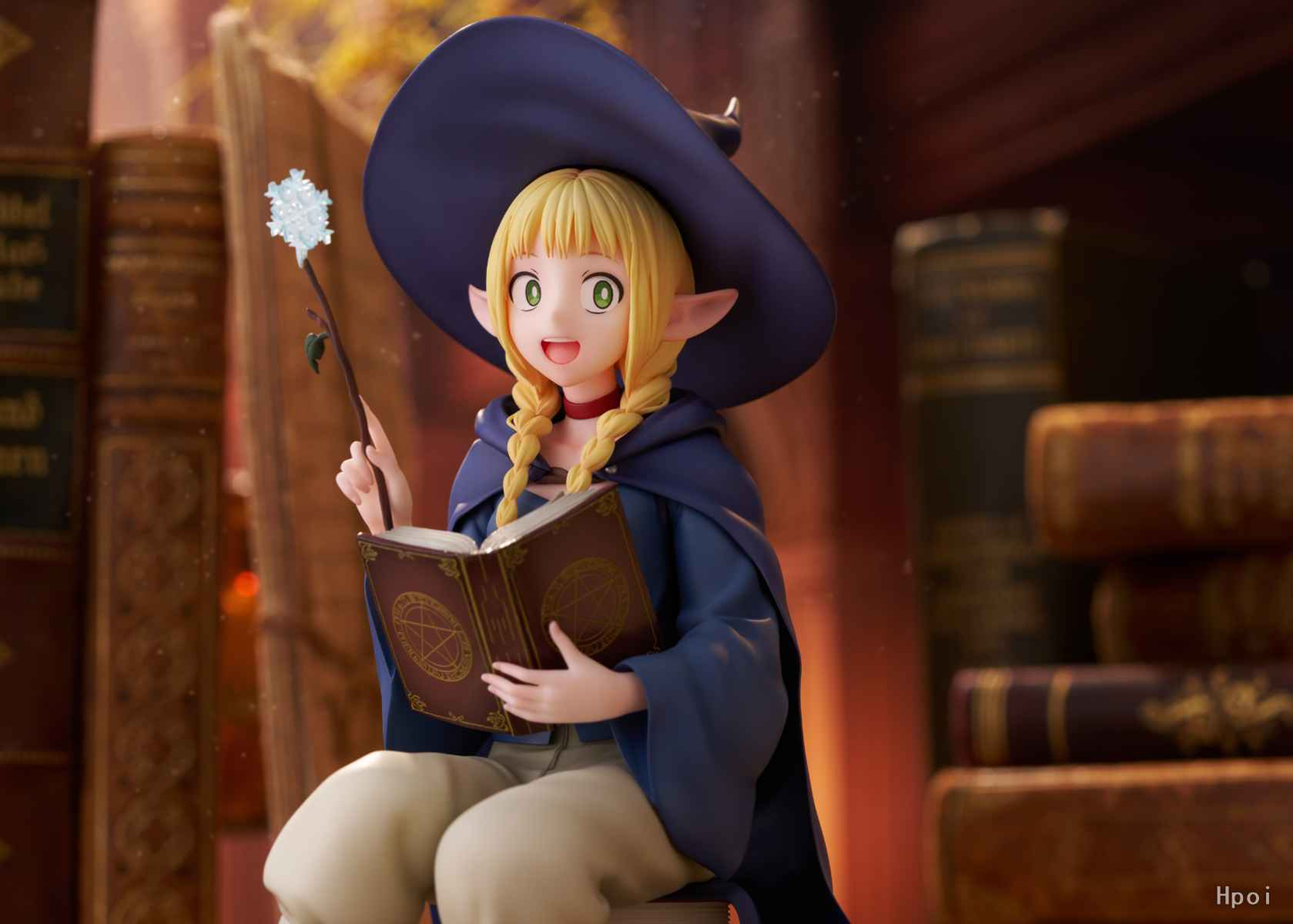 Delicious in Dungeon ~ Alice Glint ~ Marcille Donato Student Ver ~ Licensed PVC Figure - Santoryu Resins Collectors