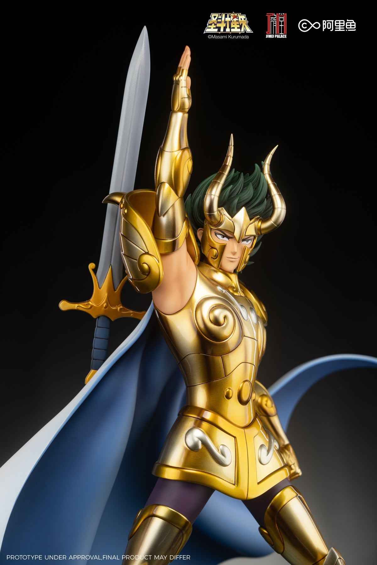 Saint Seiya ~ Jimei Palace ~ Capricorn Shura ~ Licensed Resin Statue - Santoryu Resins Collectors