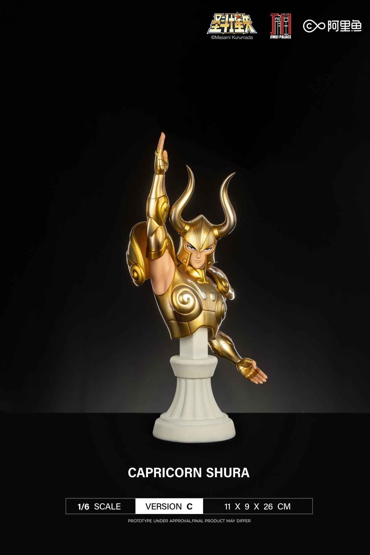 Saint Seiya ~ Jimei Palace ~ Capricorn Shura ~ Licensed Resin Statue - Santoryu Resins Collectors