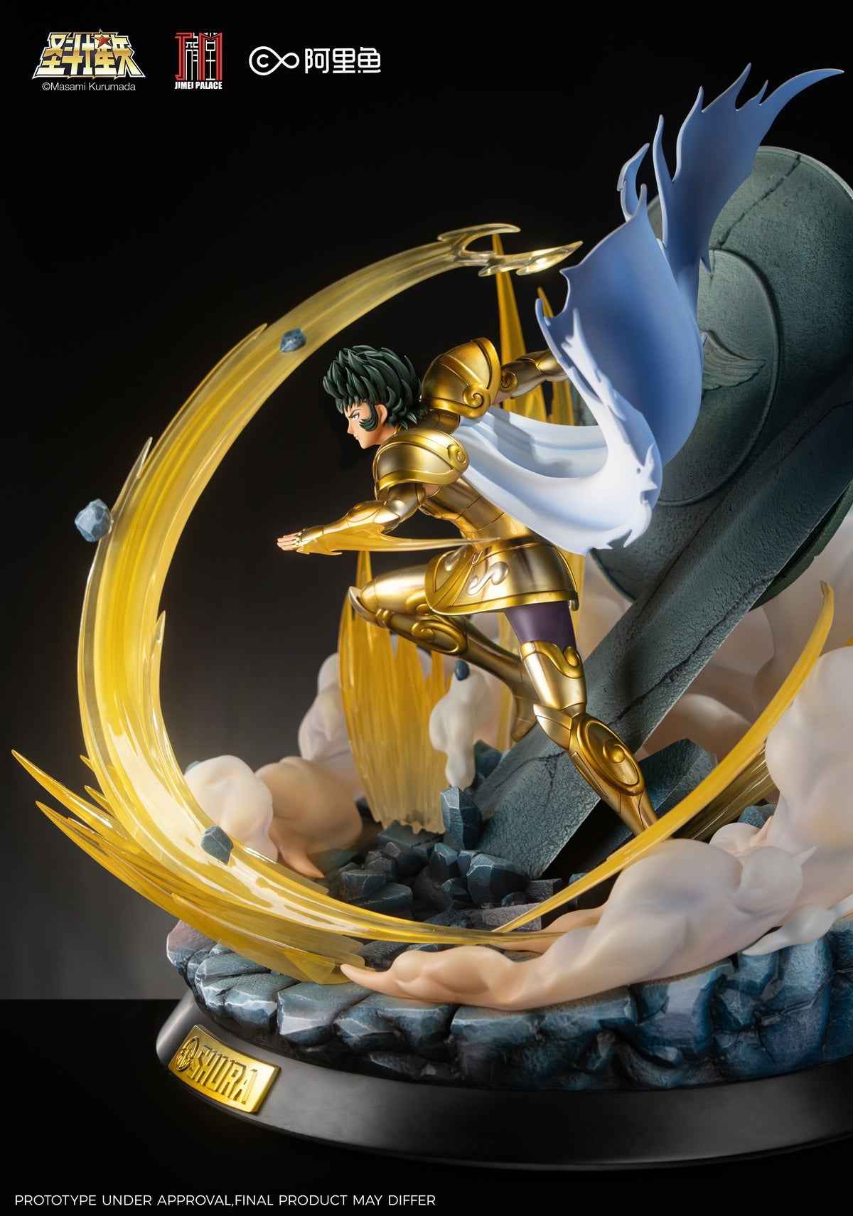 Saint Seiya ~ Jimei Palace ~ Capricorn Shura ~ Licensed Resin Statue - Santoryu Resins Collectors
