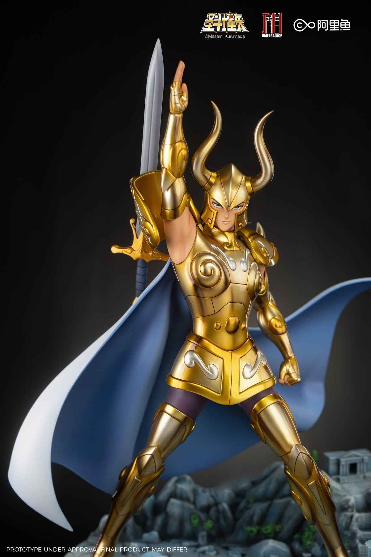 Saint Seiya ~ Jimei Palace ~ Capricorn Shura ~ Licensed Resin Statue - Santoryu Resins Collectors