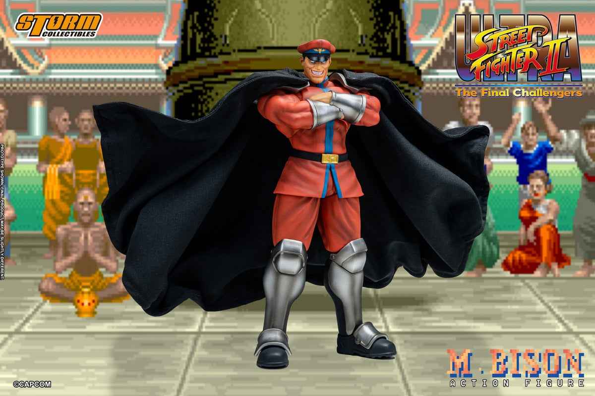 Street Fighter ~ Storm Collectibles ~ M. Bison ~ Licensed Action Figure - Santoryu Resins Collectors