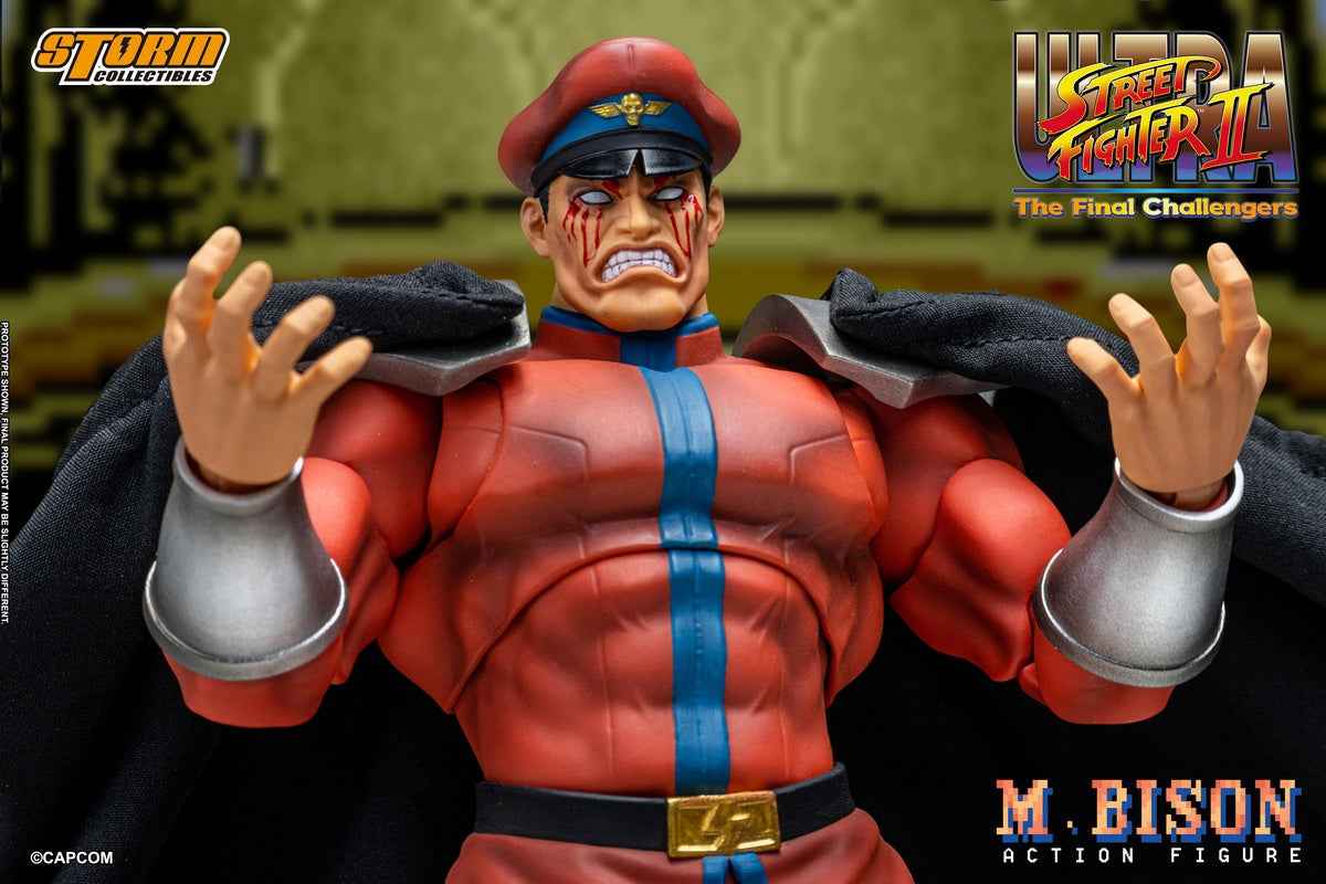 Street Fighter ~ Storm Collectibles ~ M. Bison ~ Licensed Action Figure - Santoryu Resins Collectors