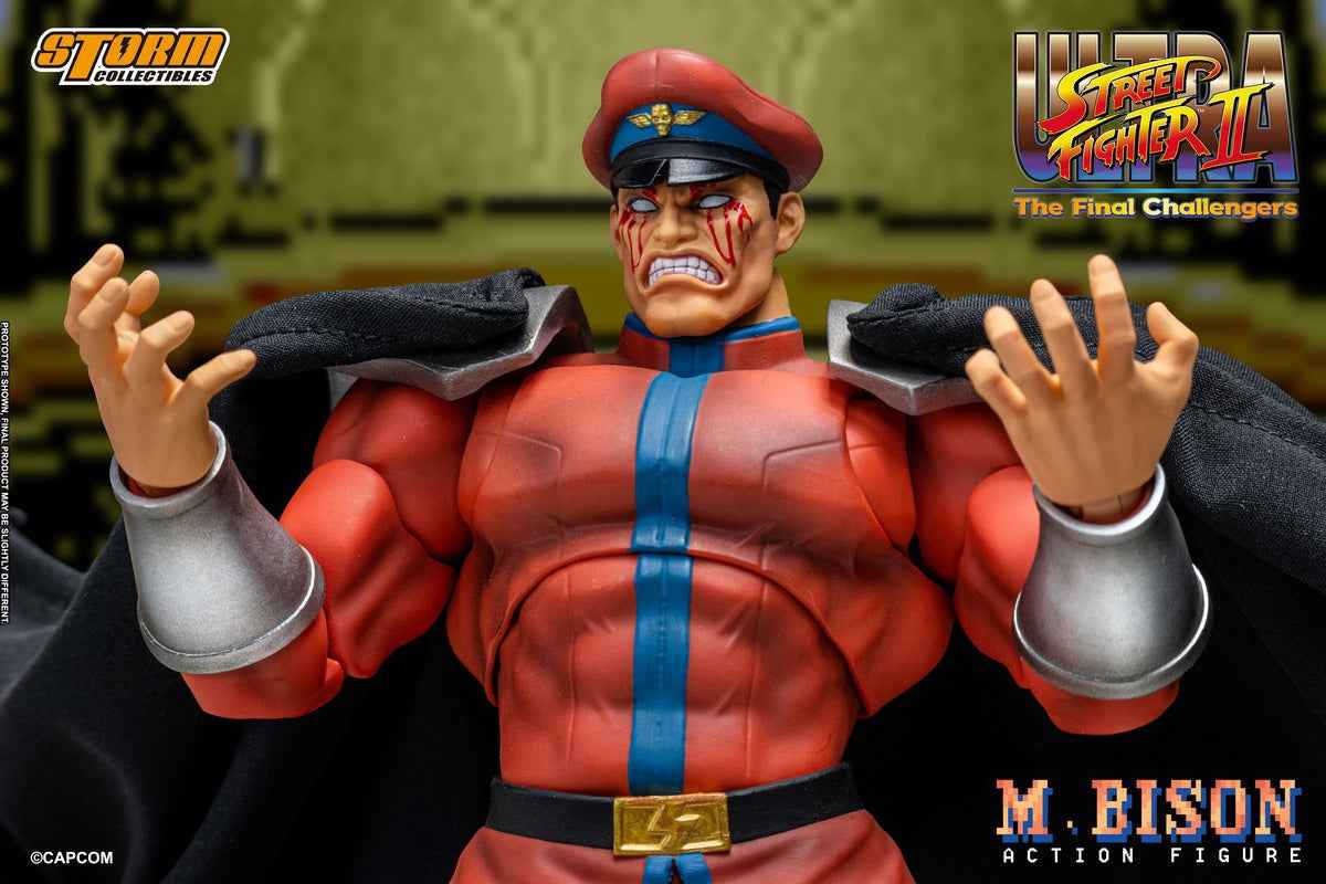 Street Fighter ~ Storm Collectibles ~ M. Bison ~ Licensed Action Figure - Santoryu Resins Collectors