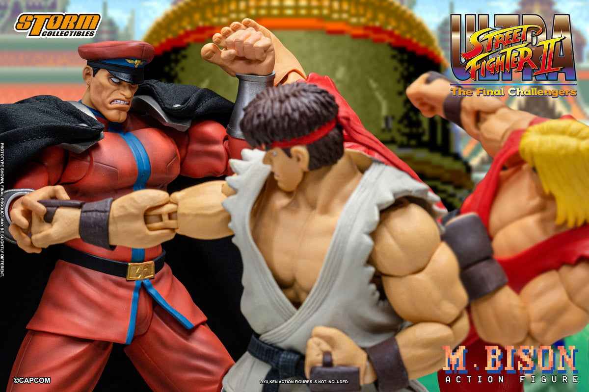 Street Fighter ~ Storm Collectibles ~ M. Bison ~ Licensed Action Figure - Santoryu Resins Collectors
