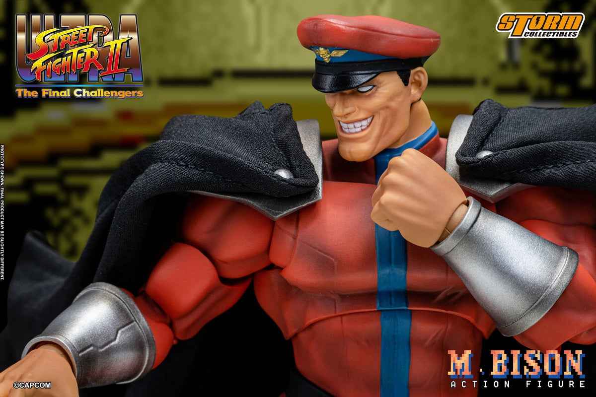 Street Fighter ~ Storm Collectibles ~ M. Bison ~ Licensed Action Figure - Santoryu Resins Collectors