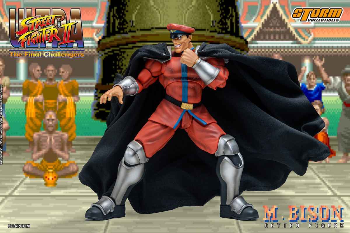 Street Fighter ~ Storm Collectibles ~ M. Bison ~ Licensed Action Figure - Santoryu Resins Collectors