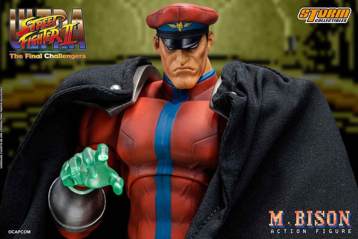 Street Fighter ~ Storm Collectibles ~ M. Bison ~ Licensed Action Figure - Santoryu Resins Collectors