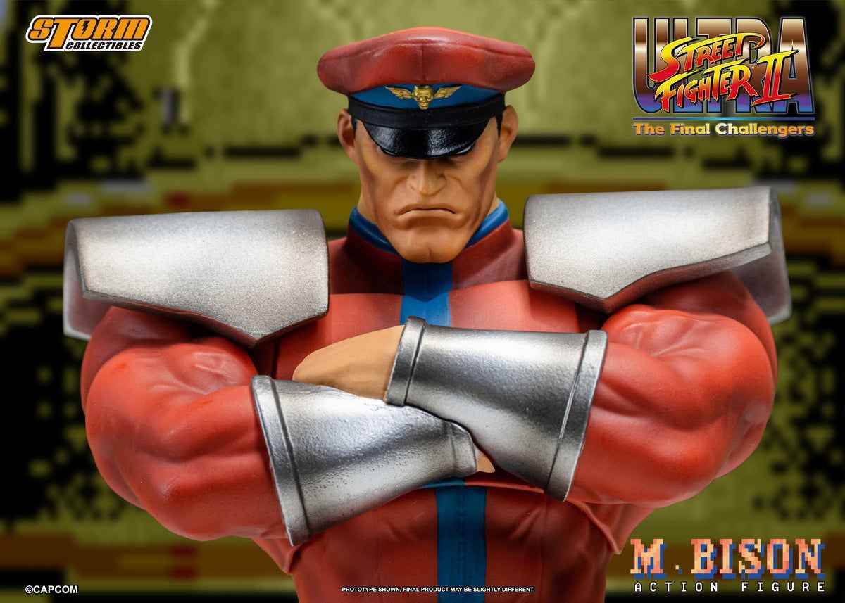 Street Fighter ~ Storm Collectibles ~ M. Bison ~ Licensed Action Figure - Santoryu Resins Collectors