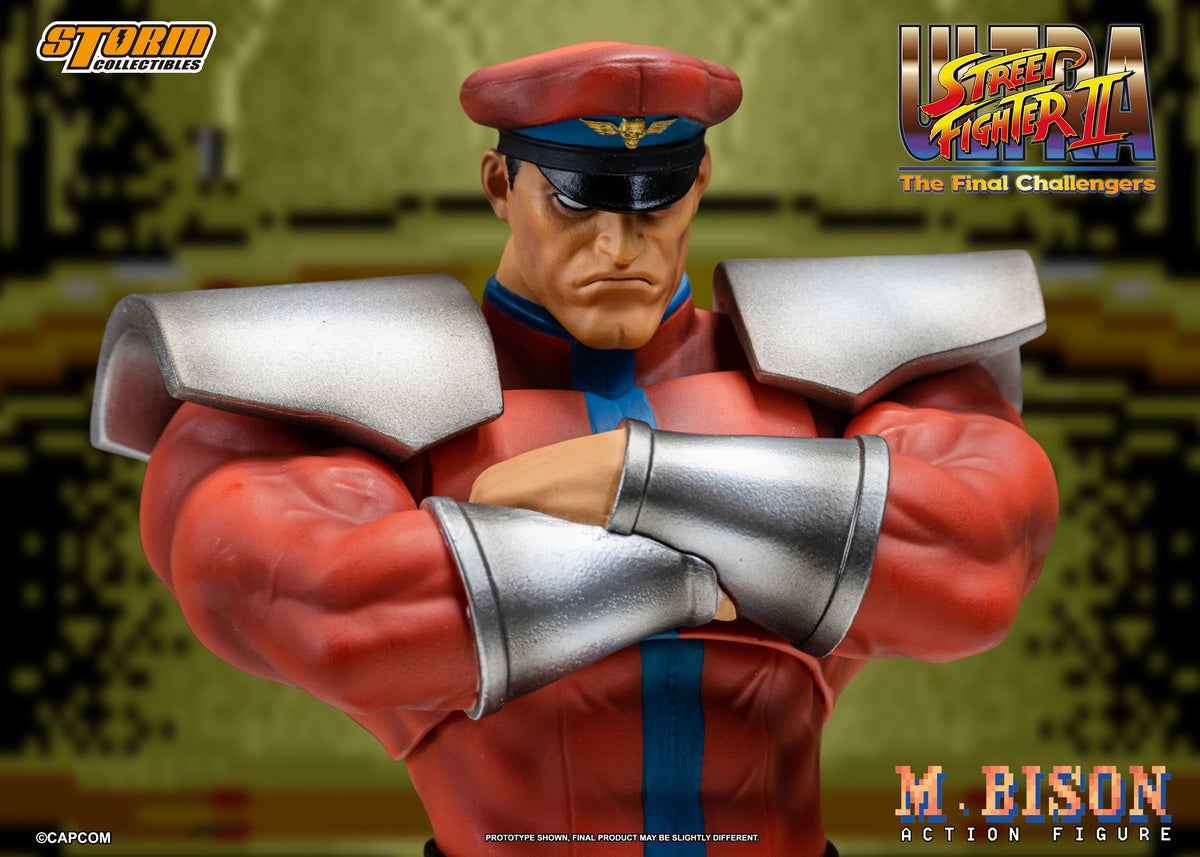 Street Fighter ~ Storm Collectibles ~ M. Bison ~ Licensed Action Figure - Santoryu Resins Collectors