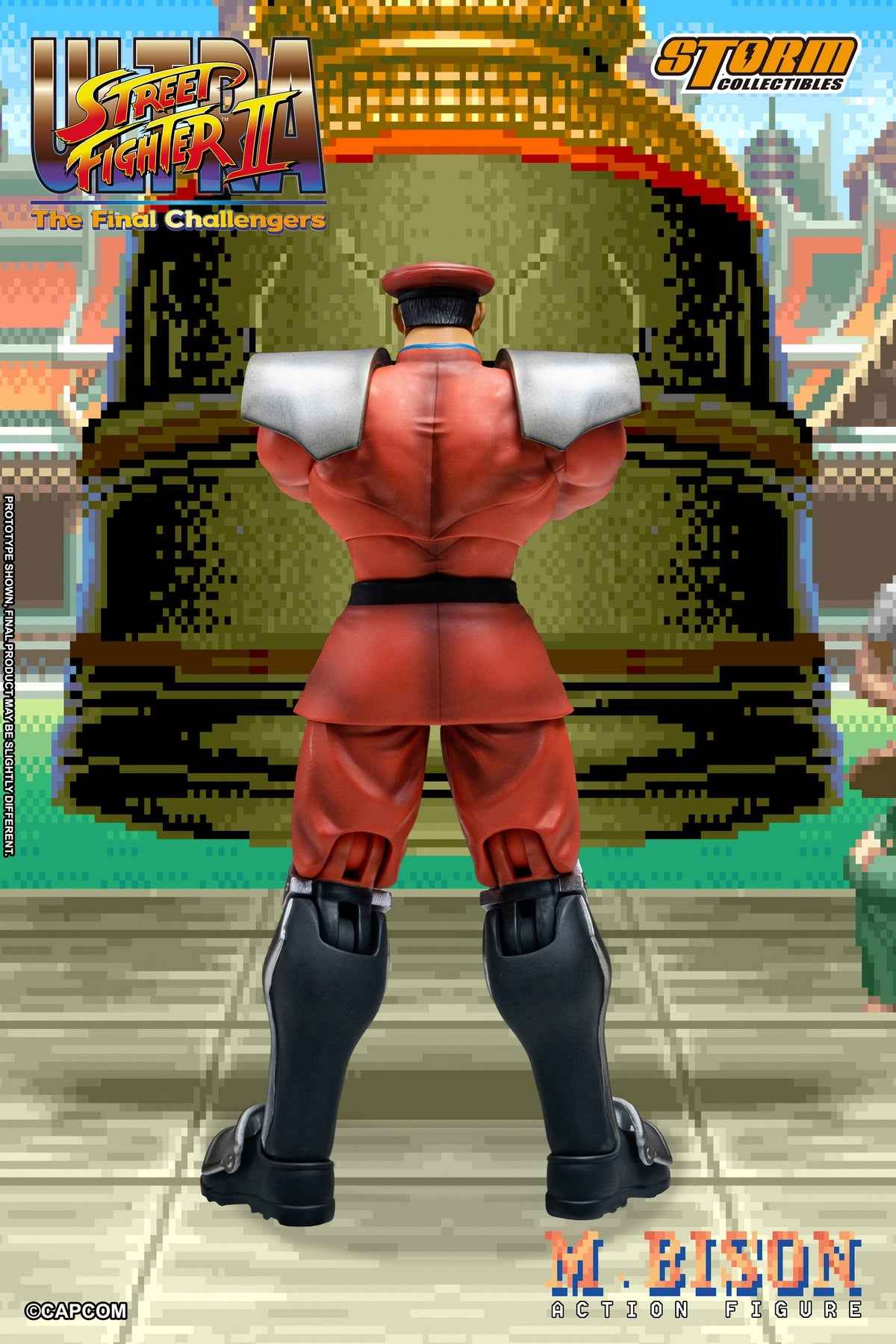 Street Fighter ~ Storm Collectibles ~ M. Bison ~ Licensed Action Figure - Santoryu Resins Collectors