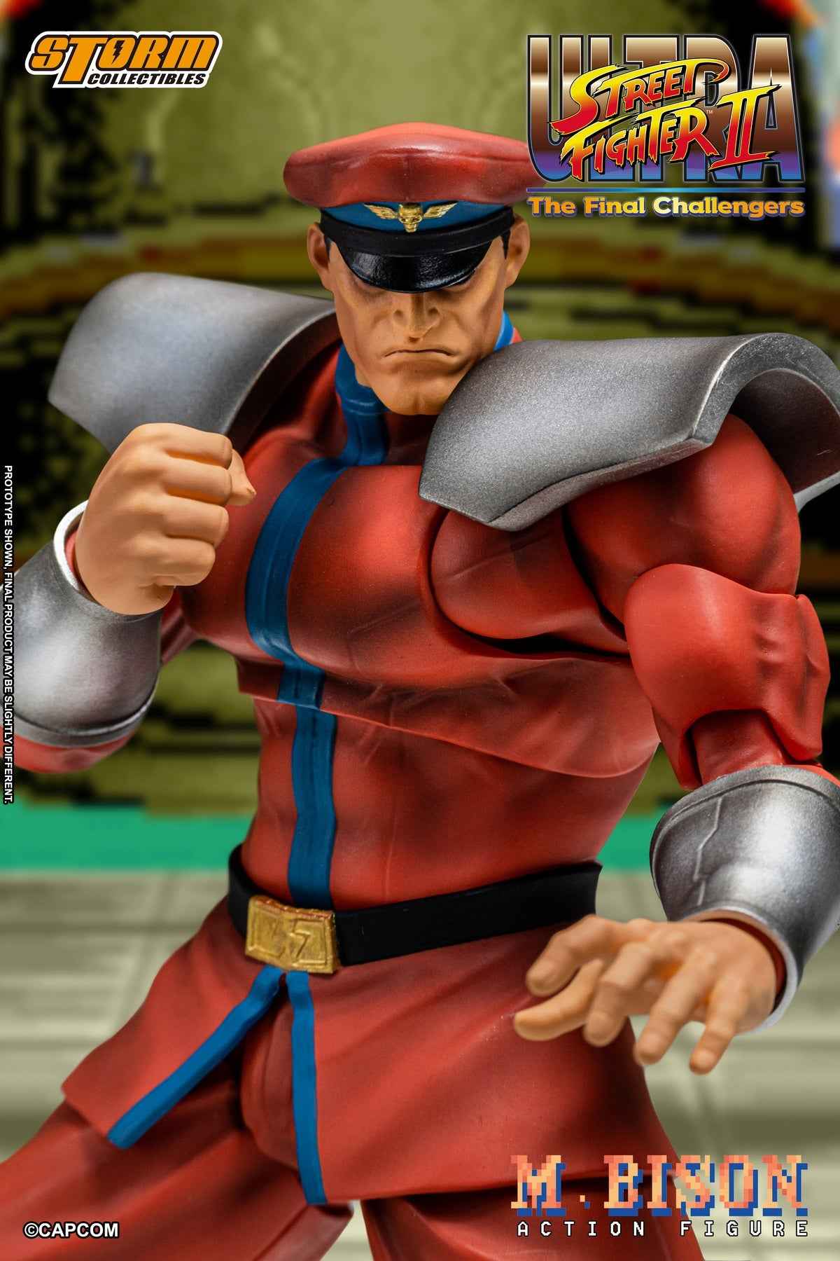 Street Fighter ~ Storm Collectibles ~ M. Bison ~ Licensed Action Figure - Santoryu Resins Collectors