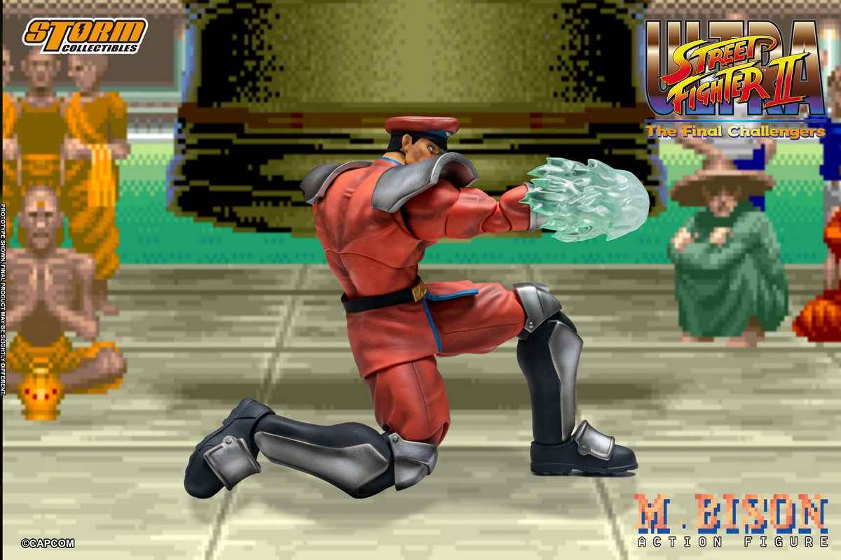Street Fighter ~ Storm Collectibles ~ M. Bison ~ Licensed Action Figure - Santoryu Resins Collectors