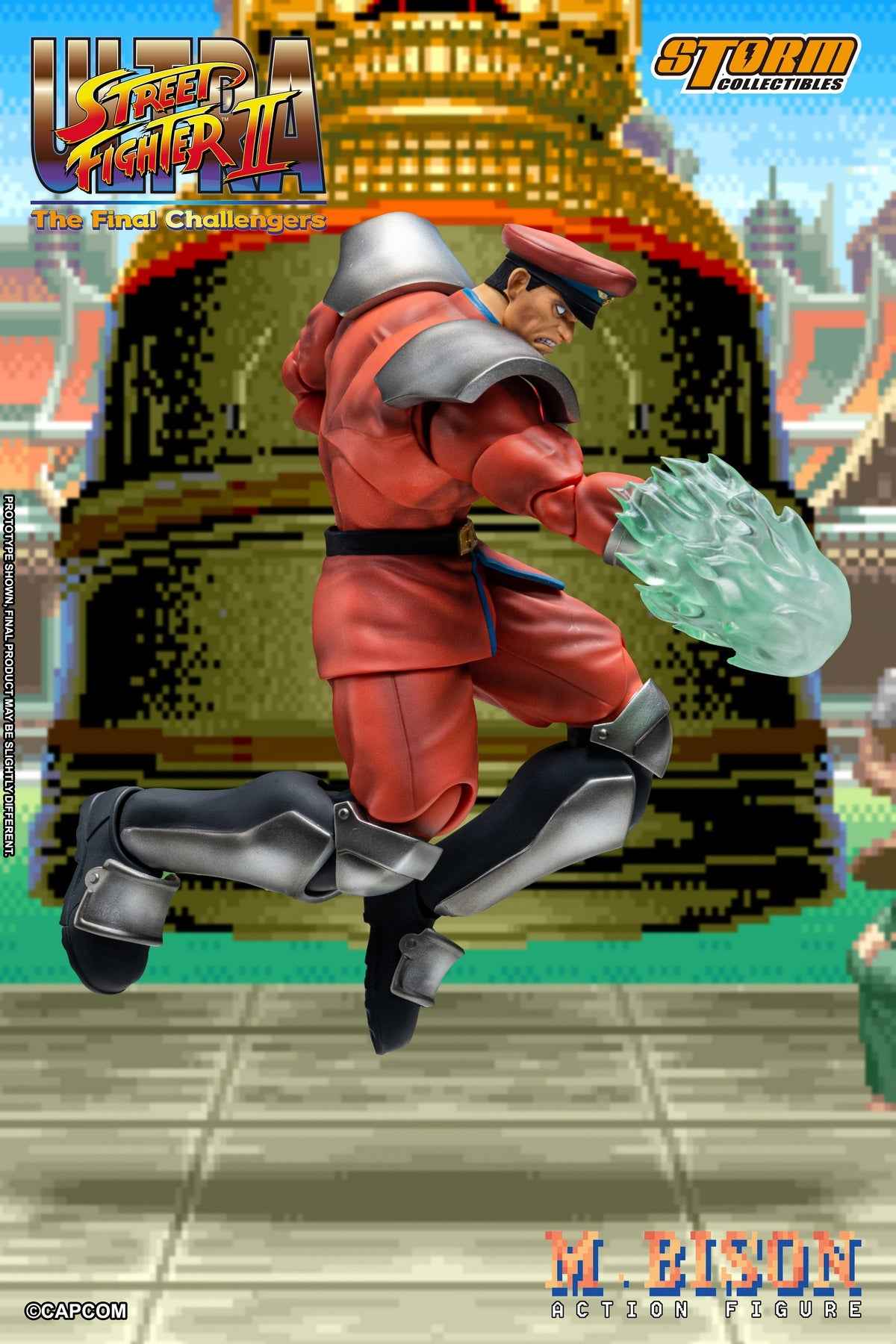 Street Fighter ~ Storm Collectibles ~ M. Bison ~ Licensed Action Figure - Santoryu Resins Collectors