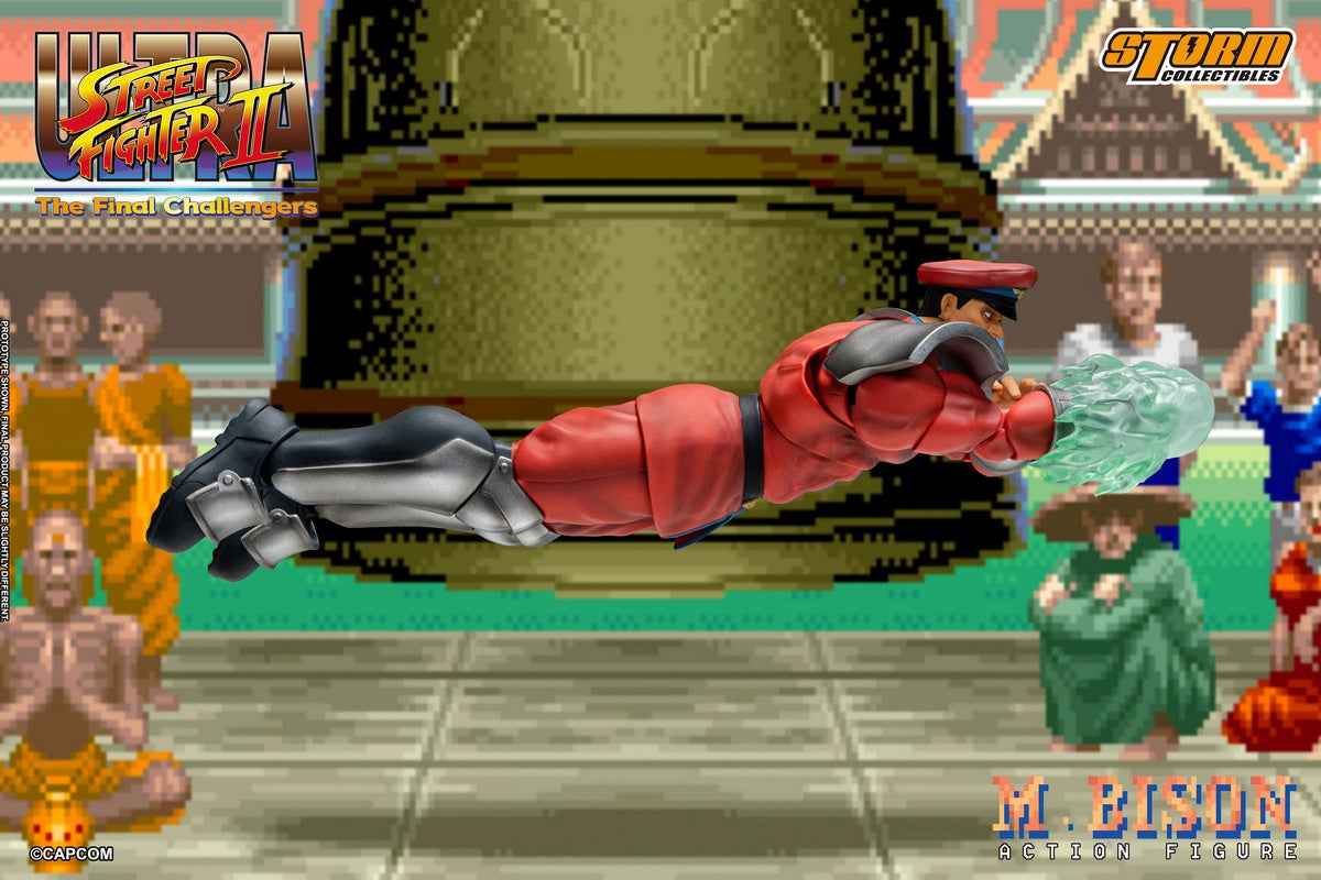 Street Fighter ~ Storm Collectibles ~ M. Bison ~ Licensed Action Figure - Santoryu Resins Collectors
