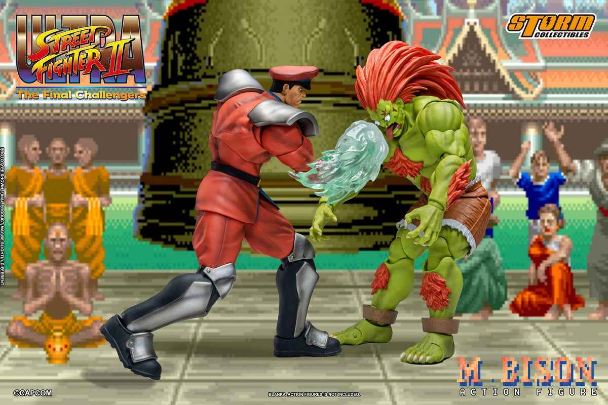 Street Fighter ~ Storm Collectibles ~ M. Bison ~ Licensed Action Figure - Santoryu Resins Collectors