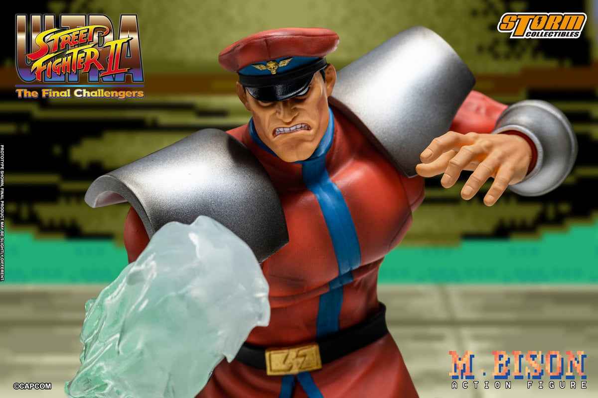 Street Fighter ~ Storm Collectibles ~ M. Bison ~ Licensed Action Figure - Santoryu Resins Collectors