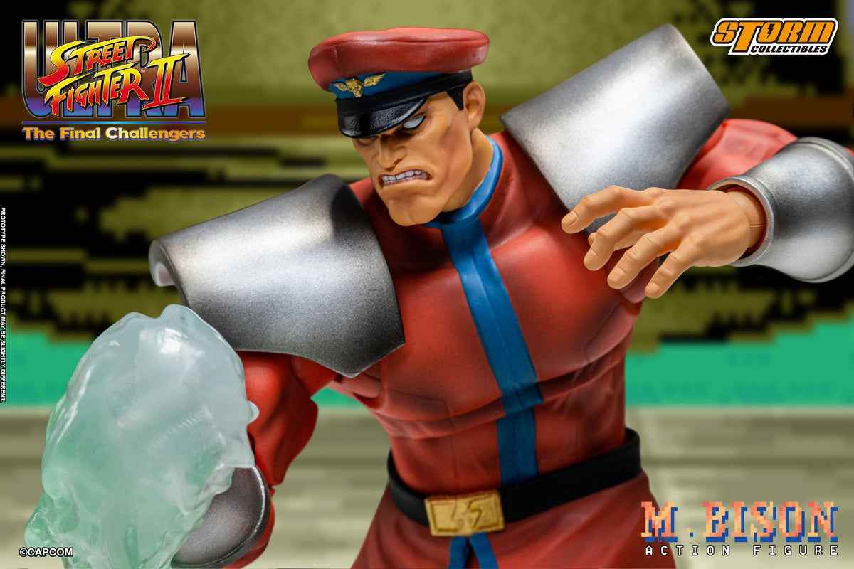 Street Fighter ~ Storm Collectibles ~ M. Bison ~ Licensed Action Figure - Santoryu Resins Collectors