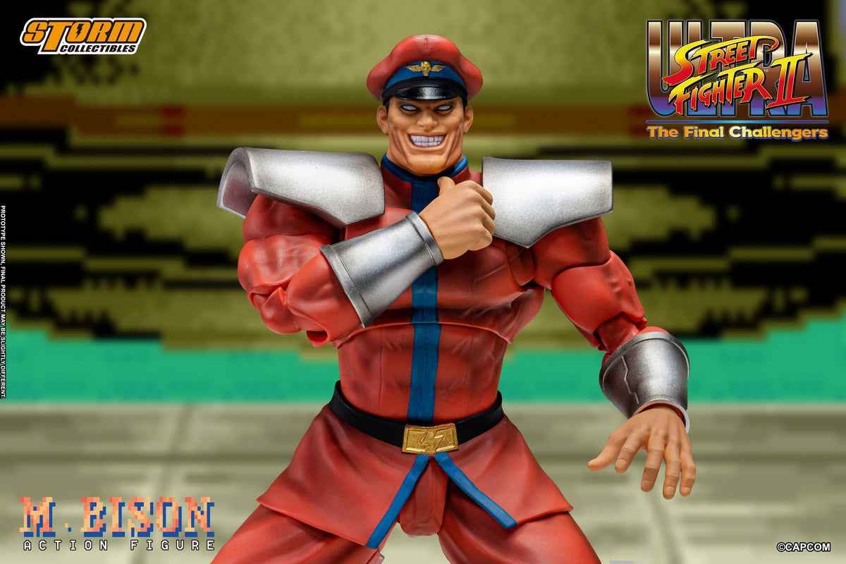 Street Fighter ~ Storm Collectibles ~ M. Bison ~ Licensed Action Figure - Santoryu Resins Collectors