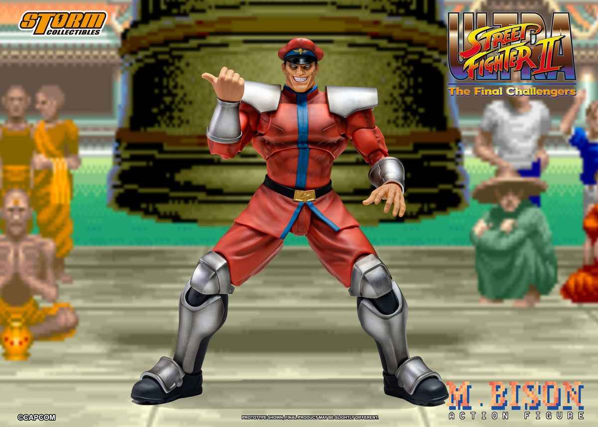 Street Fighter ~ Storm Collectibles ~ M. Bison ~ Licensed Action Figure - Santoryu Resins Collectors