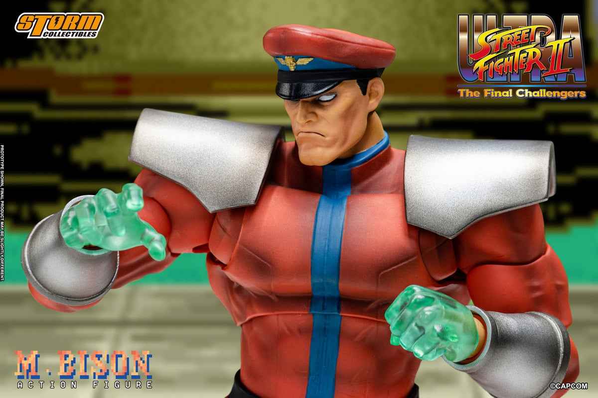 Street Fighter ~ Storm Collectibles ~ M. Bison ~ Licensed Action Figure - Santoryu Resins Collectors