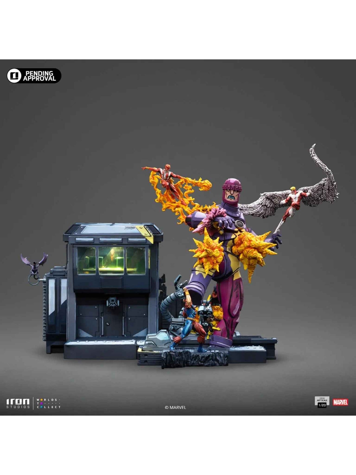 Marvel ~ Iron Studio ~ X-Men Danger Room ~ Licensed Resin Statue - Santoryu Resins Collectors