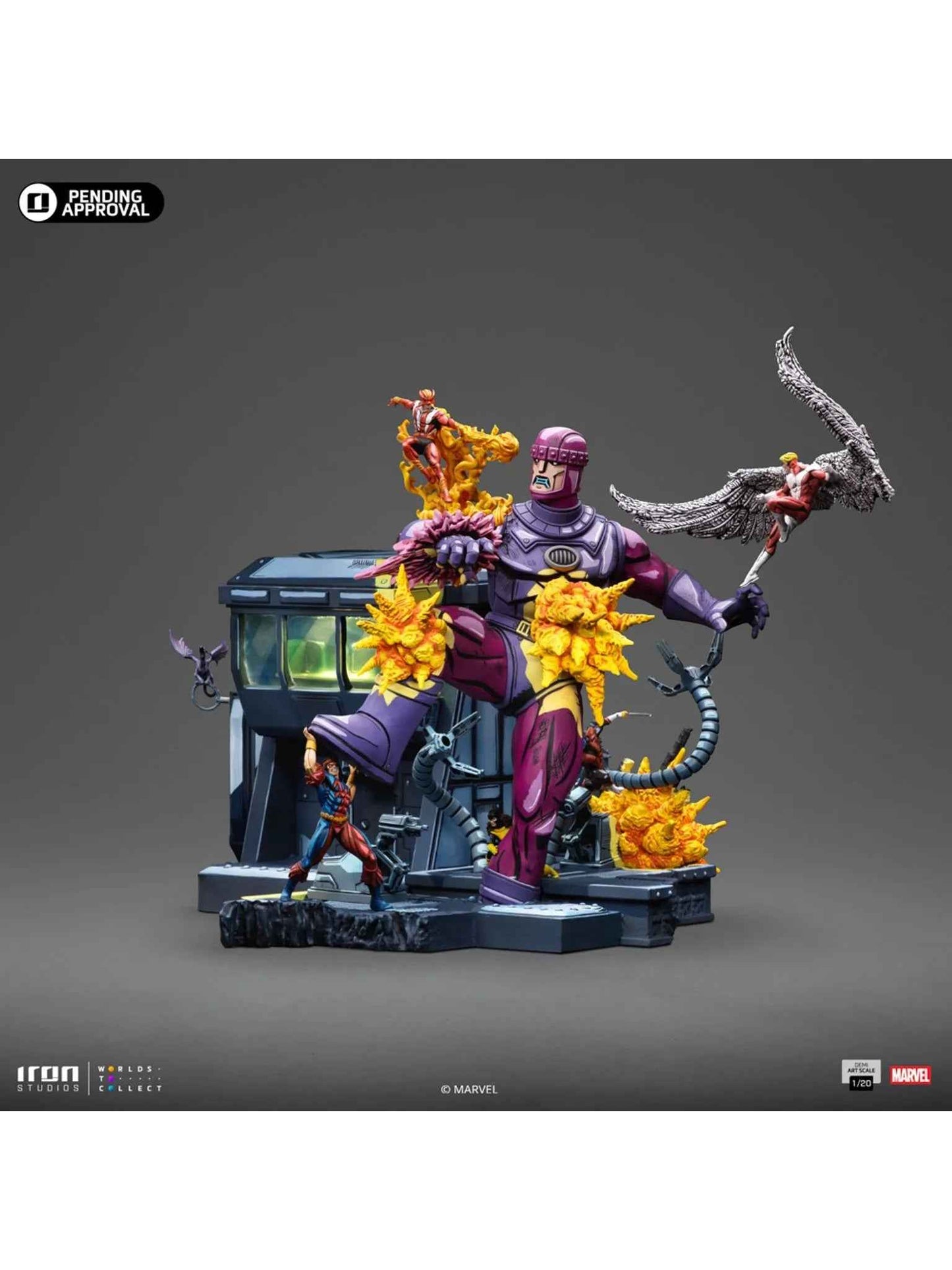 Marvel ~ Iron Studio ~ X-Men Danger Room ~ Licensed Resin Statue - Santoryu Resins Collectors