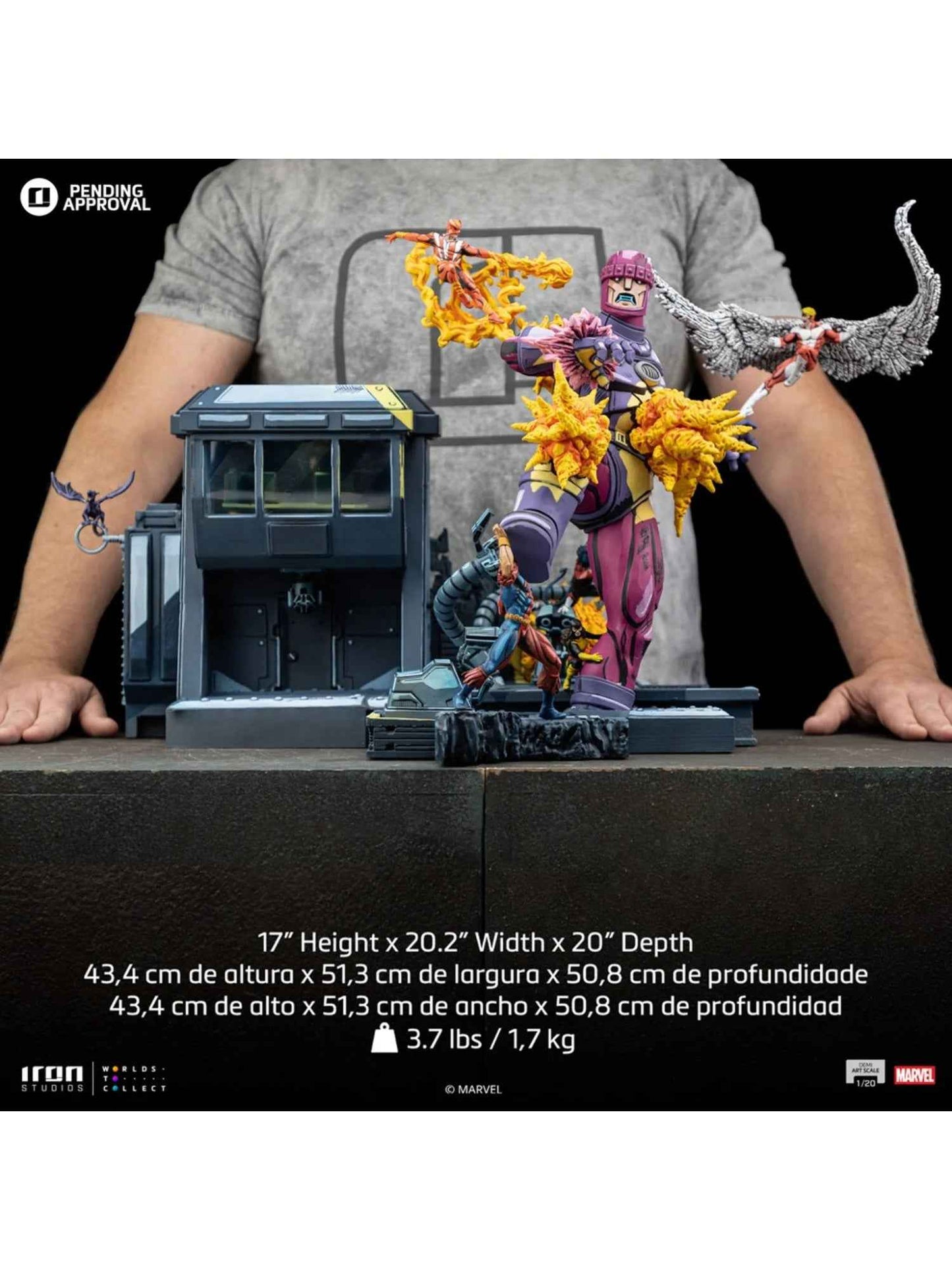 Marvel ~ Iron Studio ~ X-Men Danger Room ~ Licensed Resin Statue - Santoryu Resins Collectors