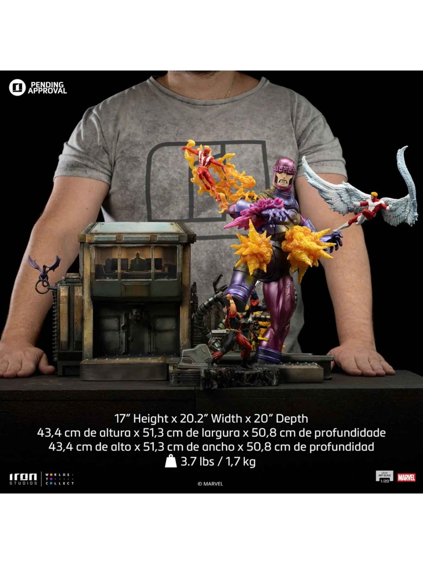 Marvel ~ Iron Studio ~ X-Men Danger Room ~ Licensed Resin Statue - Santoryu Resins Collectors