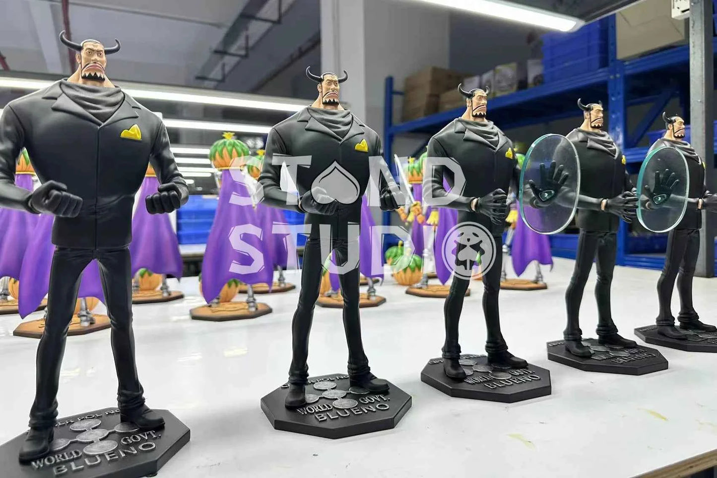 One Piece ~ Stand Studio ~ Blueno ~ Resin Statue - Santoryu Resins Collectors