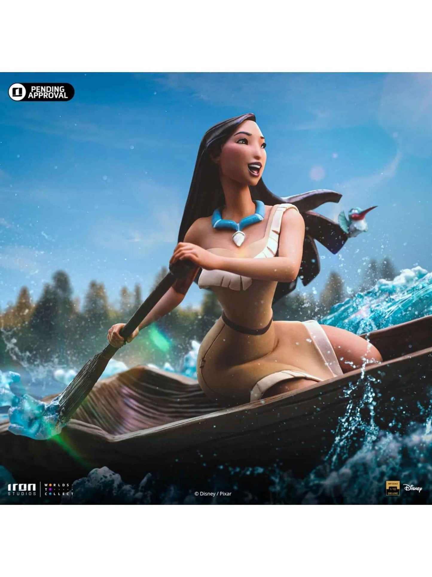 Disney ~ Iron Studio ~ Pocahontas ~ Licensed Resin Statue - Santoryu Resins Collectors