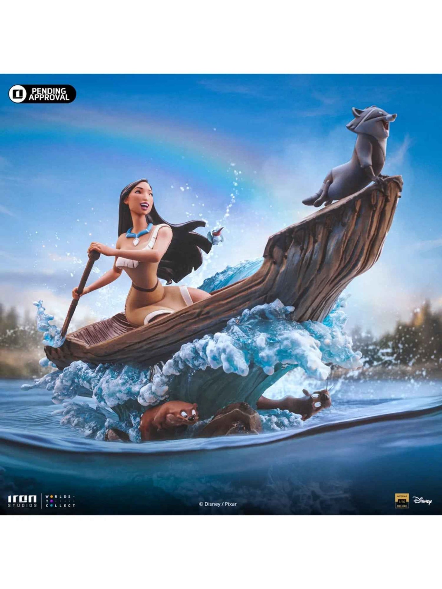Disney ~ Iron Studio ~ Pocahontas ~ Licensed Resin Statue - Santoryu Resins Collectors