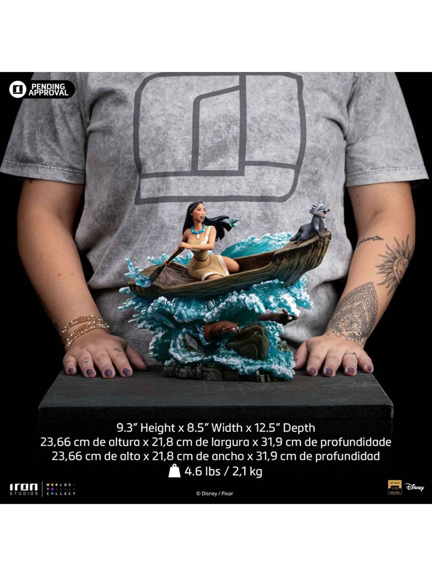 Disney ~ Iron Studio ~ Pocahontas ~ Licensed Resin Statue - Santoryu Resins Collectors